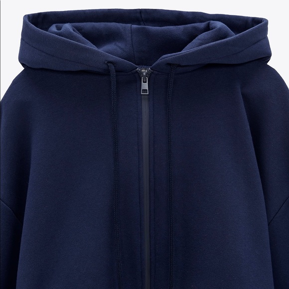 NWT ZARA LIMITLESS CONTOUR COLLECTION 11 CROPPED SWEATSHIRT SIZE S 5584/433/430 - Picture 4 of 6